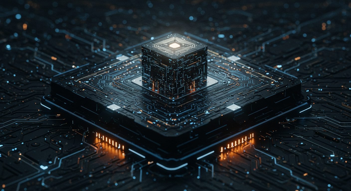 A vibrant digital artwork represented by an NFT on a blockchain ledger, symbolizing the intersection of digital art and NFTs.