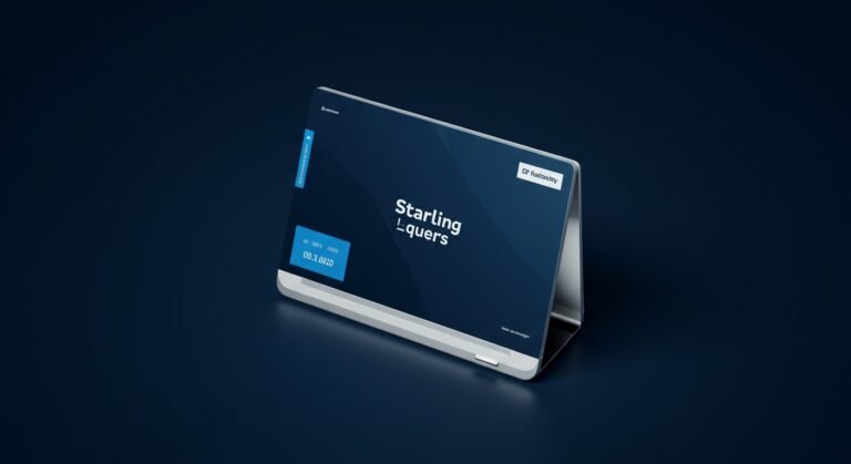 Starling Bank logo alongside Ember logo, representing digital banking SME strategy and integration.