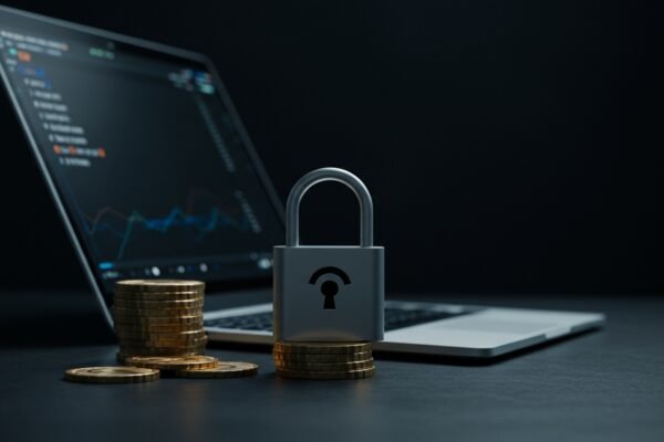 A person holding a smartphone showing various financial apps, symbolizing Open Banking consumer data control.