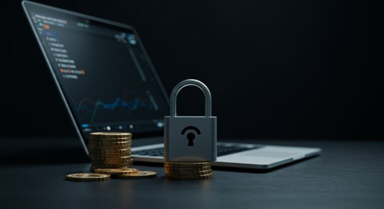 A person holding a smartphone showing various financial apps, symbolizing Open Banking consumer data control.