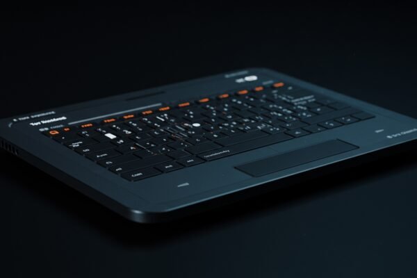 A digital lock icon overlaid with binary code, representing fintech cybersecurity policy shifts.