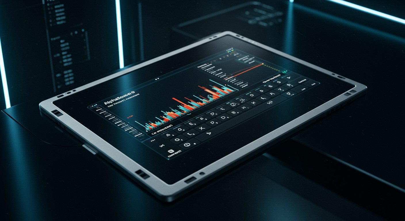 AI-driven Market Intelligence dashboard showing real-time financial data and insights.