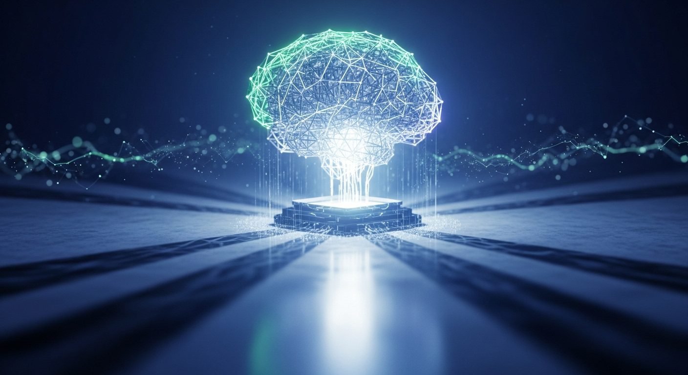 Close-up of a Samsung device displaying AI-generated scientific data, illustrating the concept of Scientist AI and trustworthy technology.