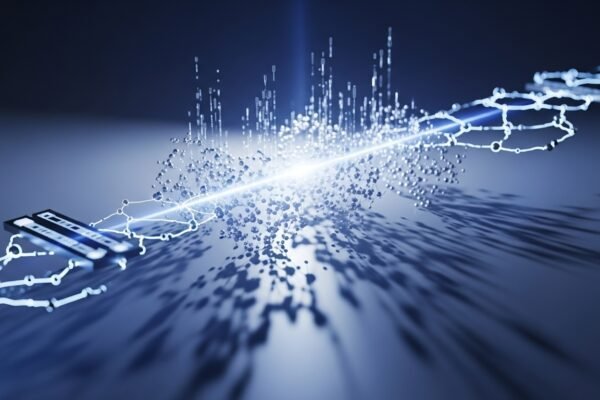 A digital illustration showing a lock icon intertwined with an AI brain graphic, symbolizing zero-knowledge proofs securing artificial intelligence models.