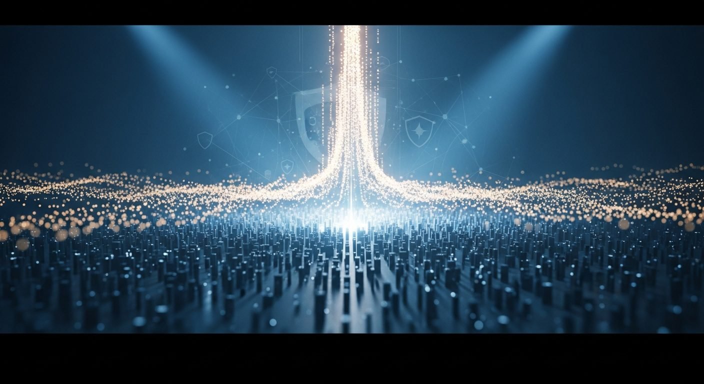 A stylized image of Klarna's logo amidst financial data charts, representing the intersection of fintech, IPOs, and regulatory scrutiny.