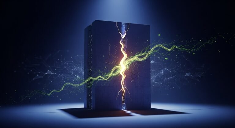 Illustration depicting the Penske Media Corporation logo and the Google logo, symbolizing a legal dispute over AI summaries and digital content.