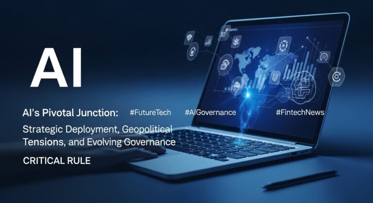 A circuit board with glowing AI neural network connections, symbolizing advanced AI deployment and infrastructure.