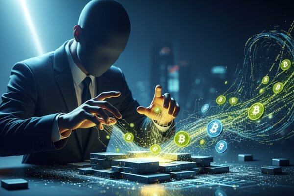 Illustration of a digital lock with a North Korean flag pattern, symbolizing the record-breaking $2 billion cryptocurrency theft by North Korean hackers in 2025.