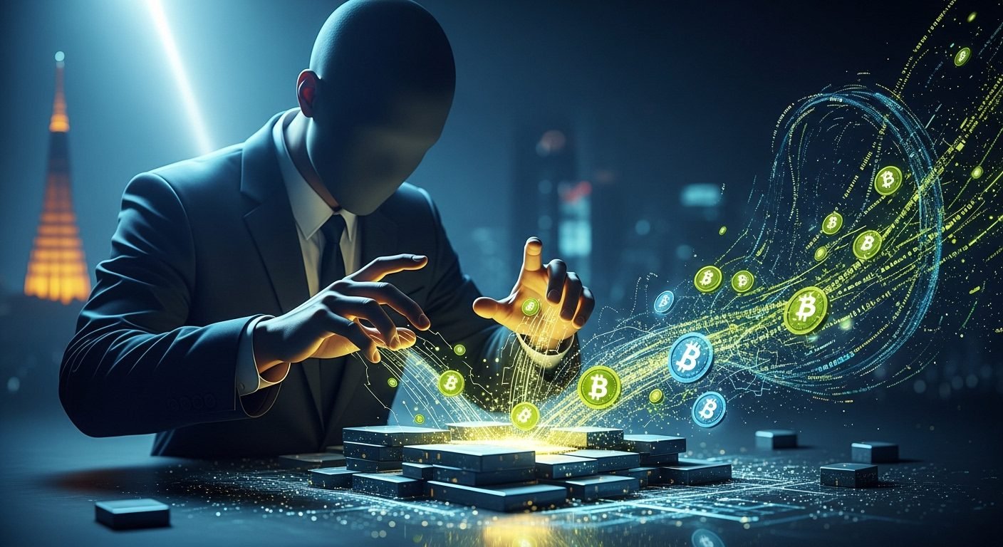 Illustration of a digital lock with a North Korean flag pattern, symbolizing the record-breaking $2 billion cryptocurrency theft by North Korean hackers in 2025.